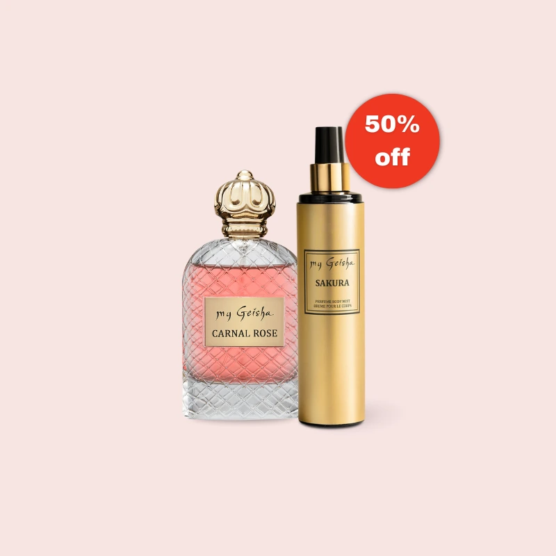 my Geisha Carnal Rose 100ml + my Geisha Sakura - Testpermet