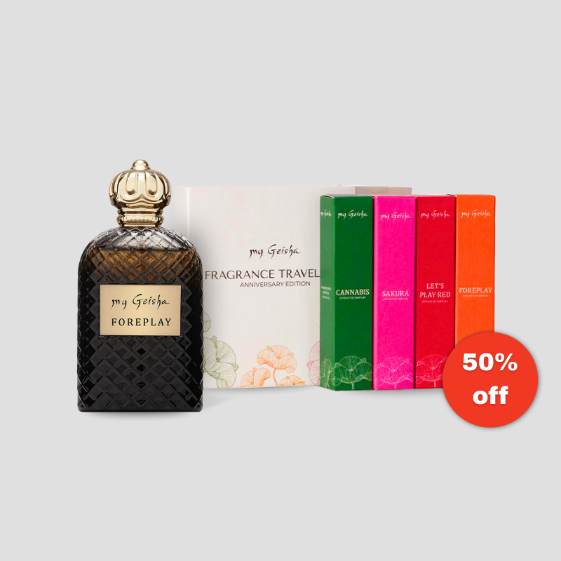 my Geisha Foreplay 100ml + Fragrance Travel Kit 40ml