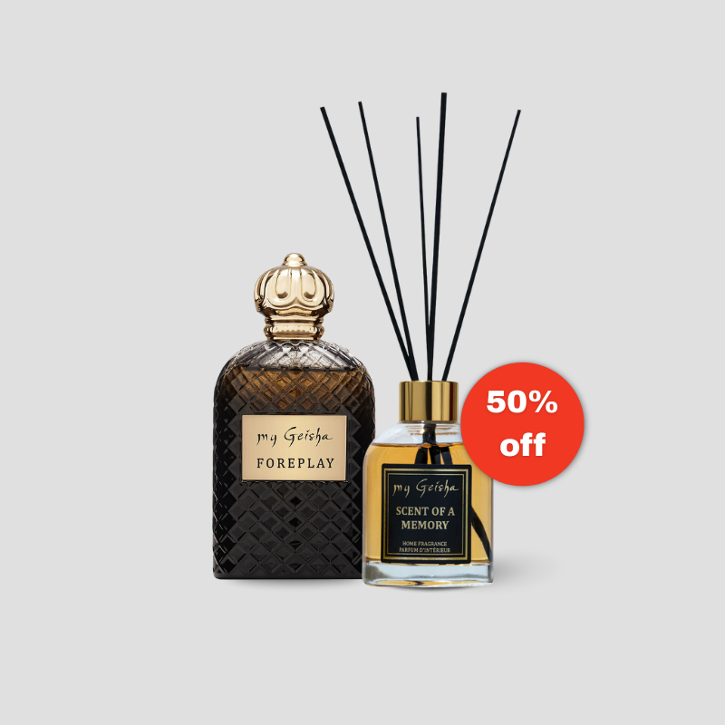 my Geisha Foreplay 100ml + my Geisha Scent of a Memory - Szobaparfüm