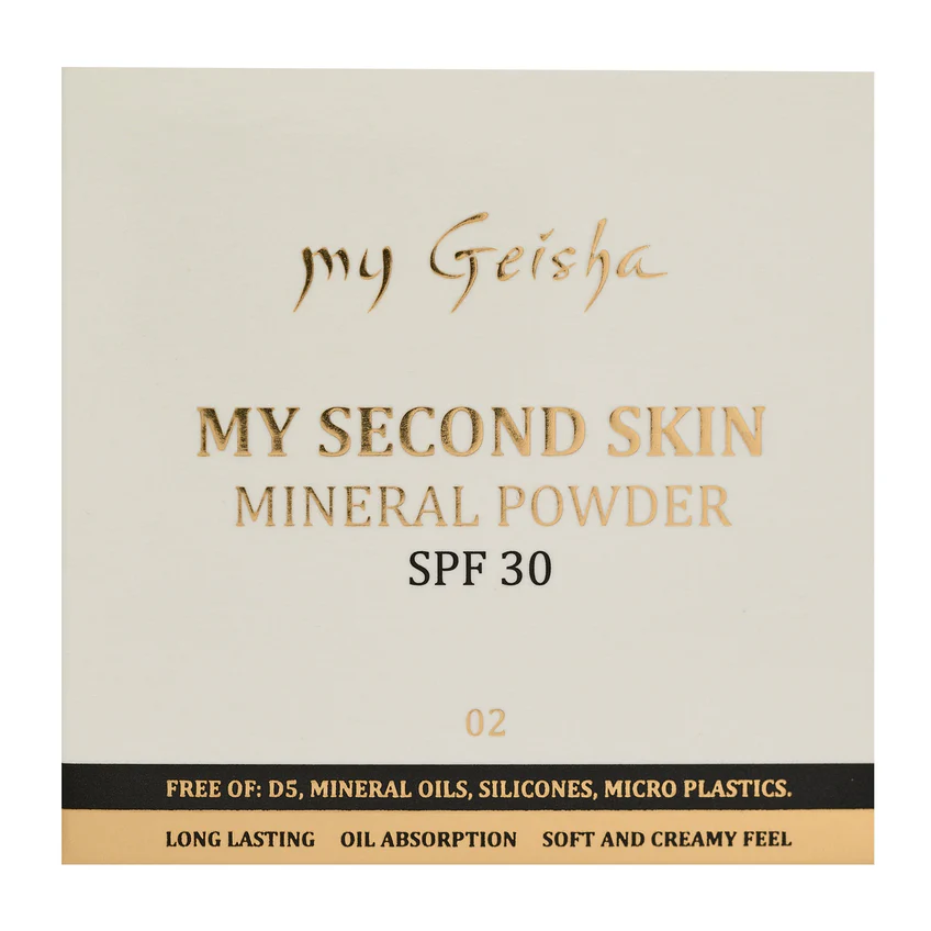 my Geisha - my Second Skin Mineral Powder SPF 30 Ásványi Púder - Image 5